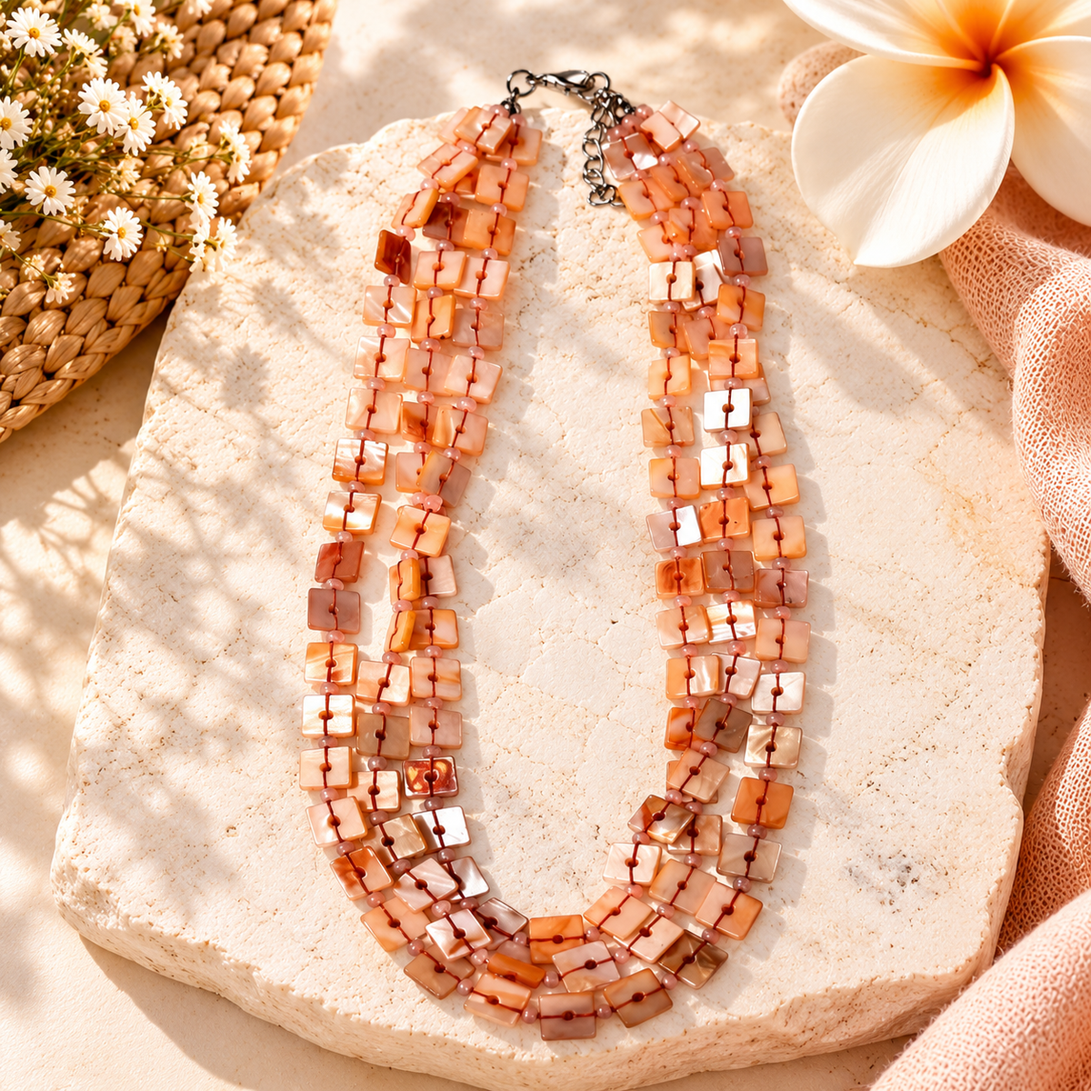Collares de nácar. 💕❤️