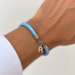 Pulsera de cuerda náutica con inicial