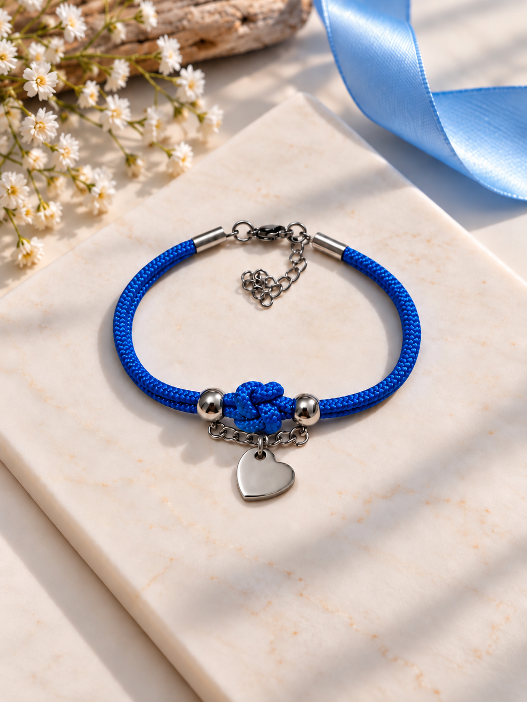 Bracciale Nodo d'Amore con Cuore ❤️