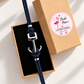 Bracciali Nautici Uomo-Ancora, Amo e Infinito ♾️⚓️💙