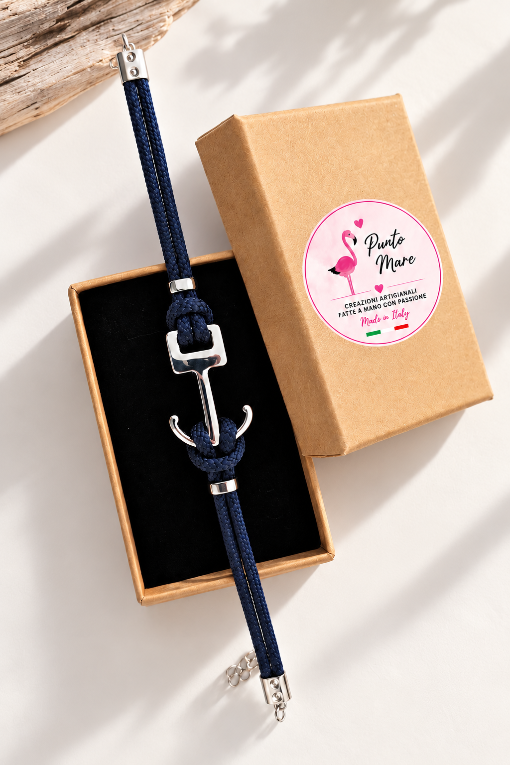 Bracciali Nautici Uomo-Ancora, Amo e Infinito ♾️⚓️💙