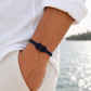 Bracciale Nodo Piano con Ancora