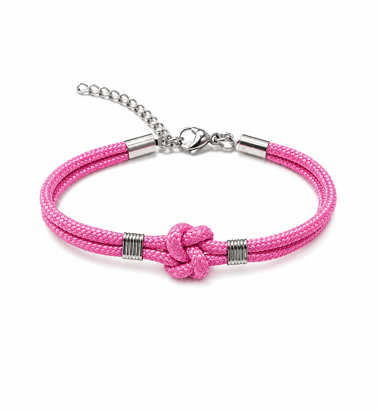 Bracciale Nodo d'Amore, Regolabile, Unisex