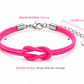 Bracciale Nodo Piano con Cuore