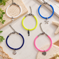 Set 5 Bracciale in Corda con Ciondolo in Acciaio Inox 💕