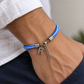 Pulsera de cuerda náutica con inicial