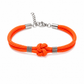 Bracciale Nodo d'Amore, Regolabile, Unisex