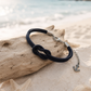 Bracciale Nodo Piano con Ancora