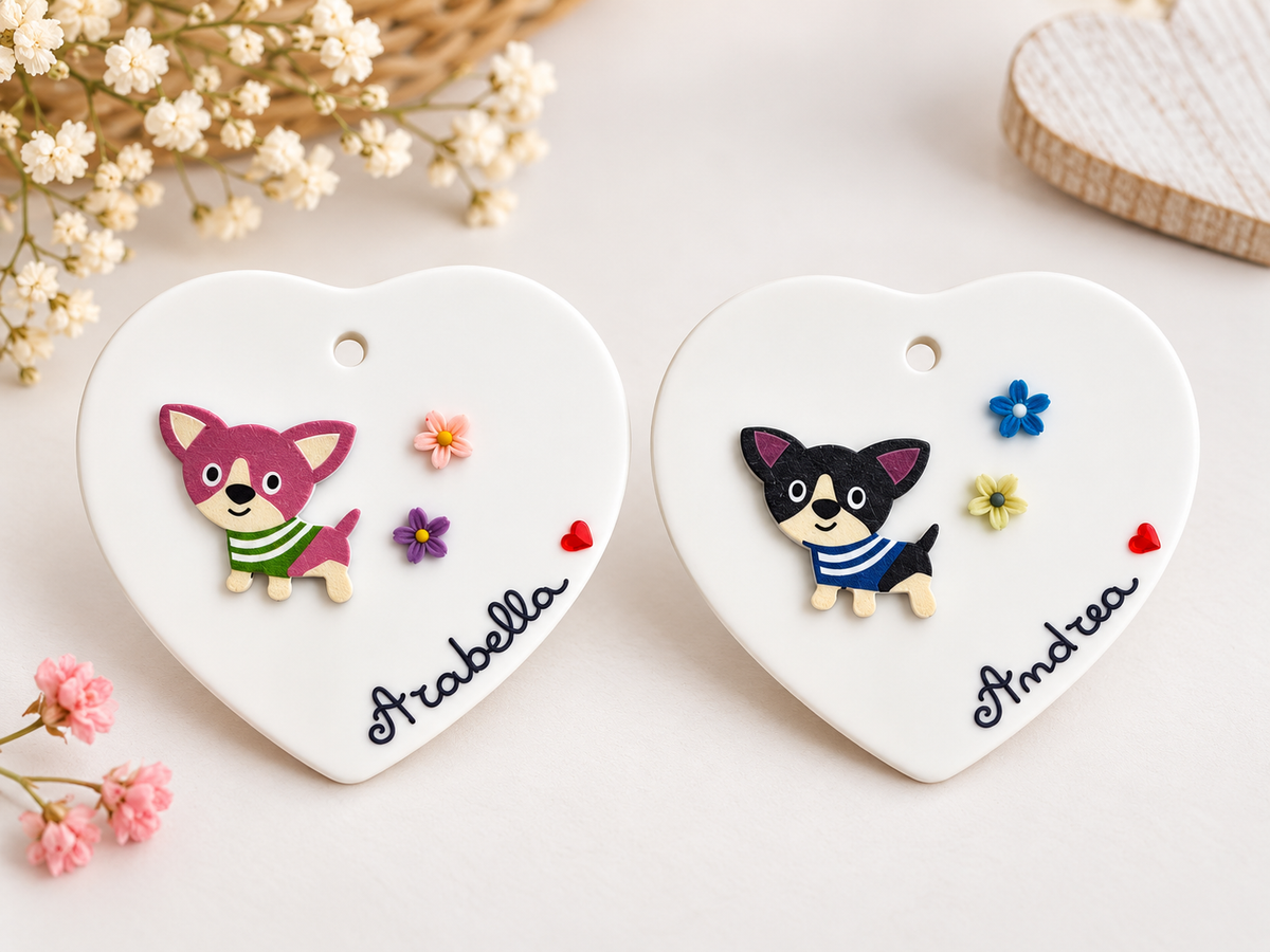 Set 4 Corazones con Imán - Para ti ❤️🐾