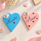 Set de 6 imanes decorativos de corazón variados ❤️