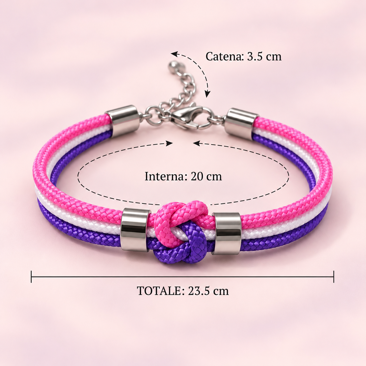 Bracciale Nodo Triplo